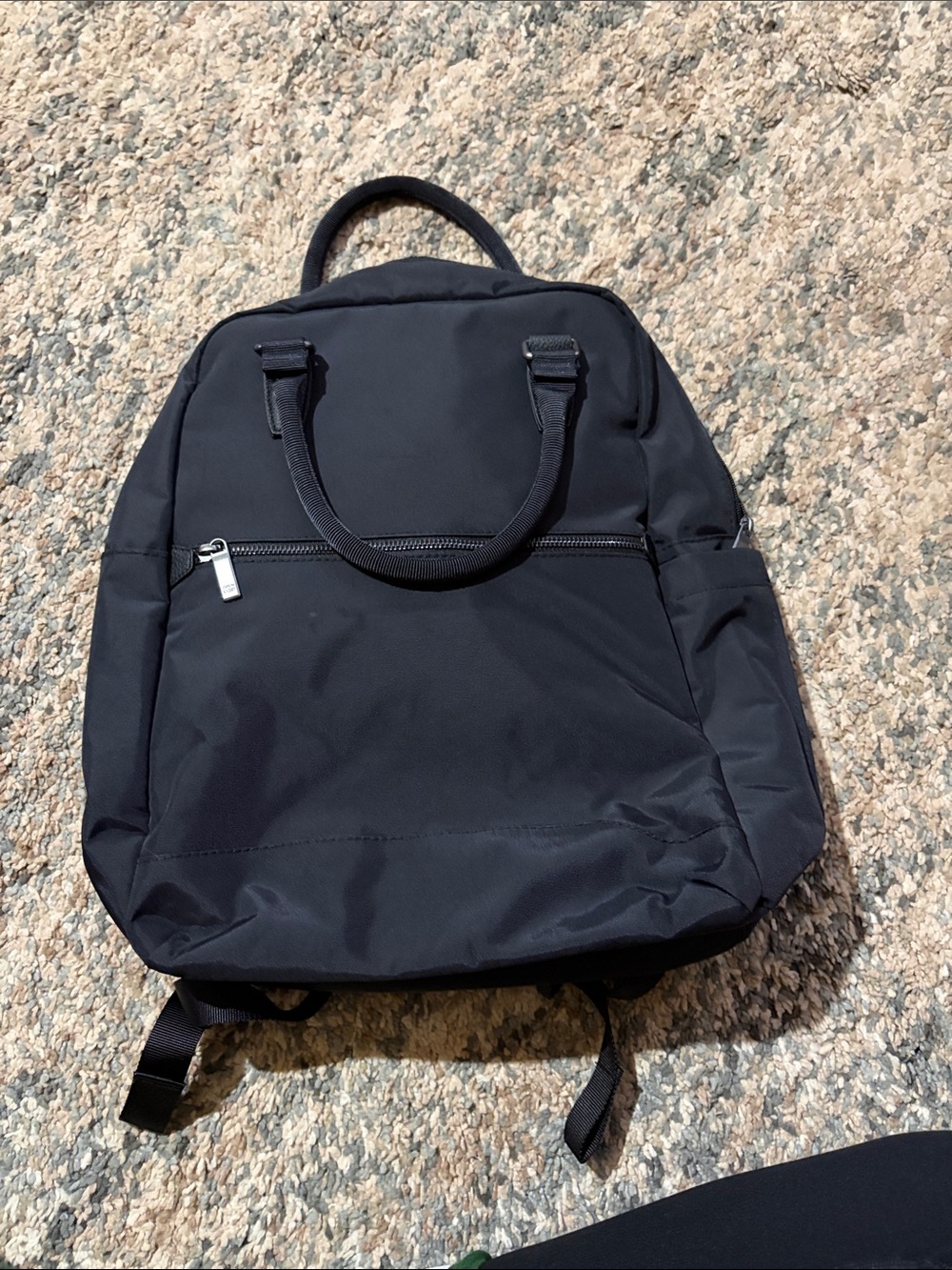 Black Everyday Backpack Tote